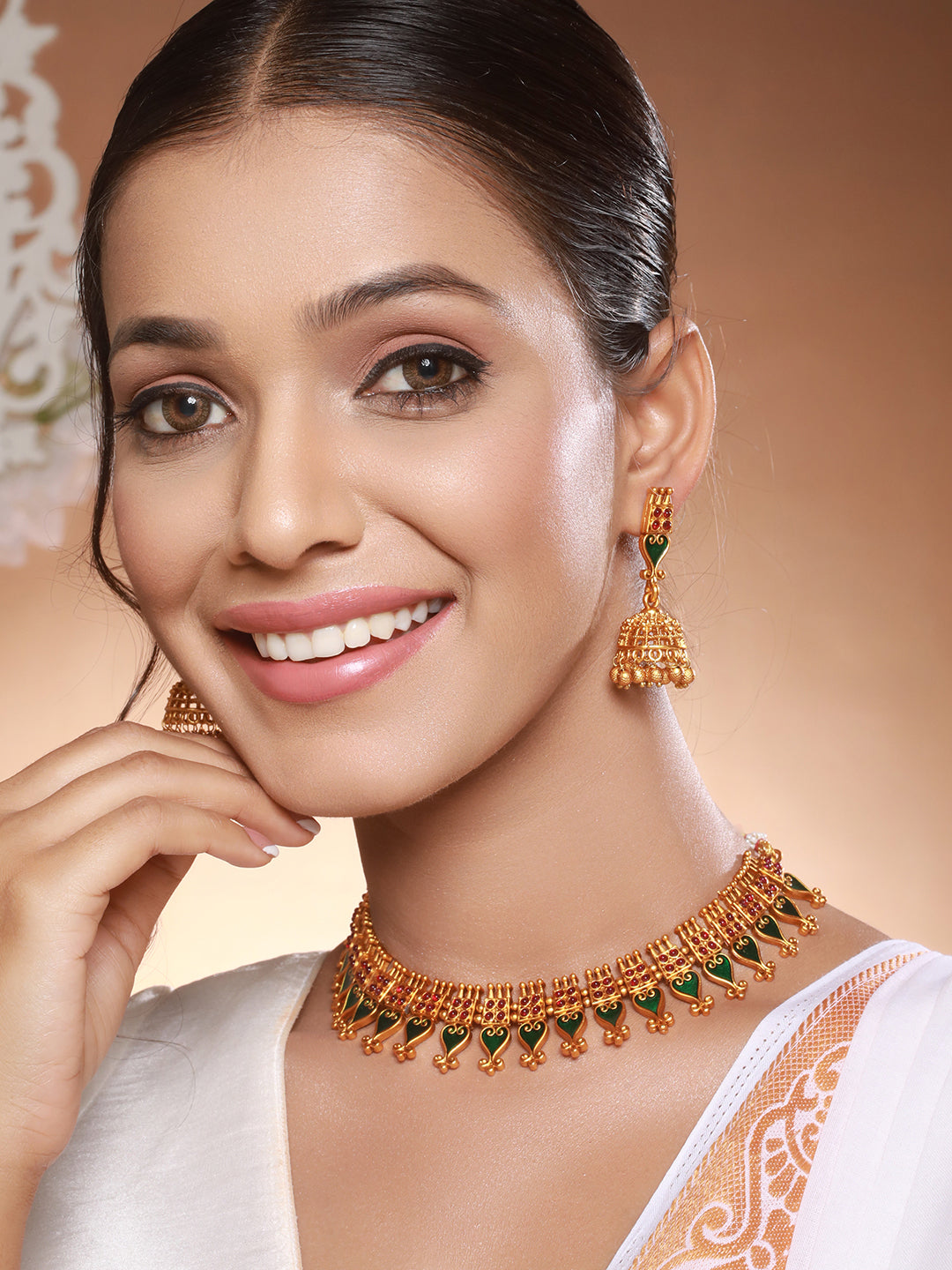 Nagapadam gold necklace deals