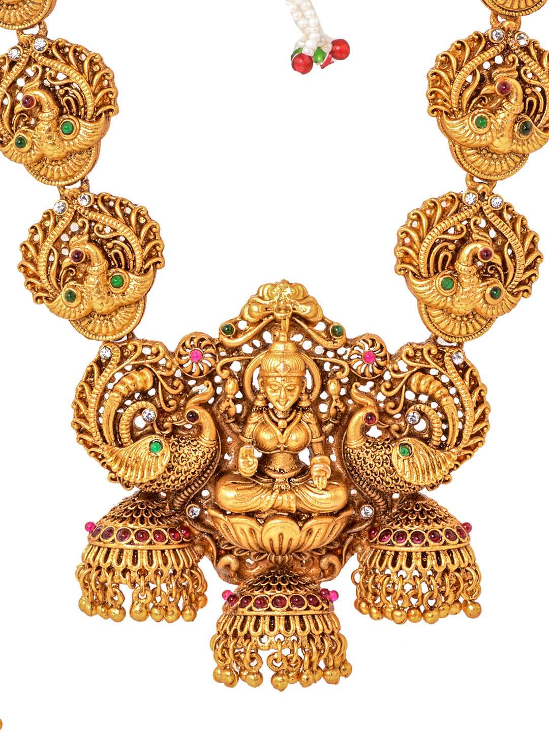 Temple gold jewellery on sale price