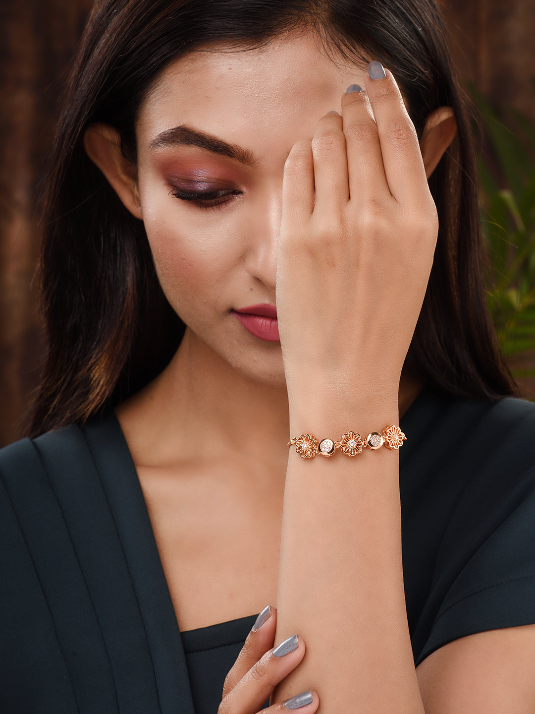 ZAVERI PEARLS Alloy Gold-plated Bracelet Price in India - Buy ZAVERI PEARLS  Alloy Gold-plated Bracelet Online at Best Prices in India | Flipkart.com